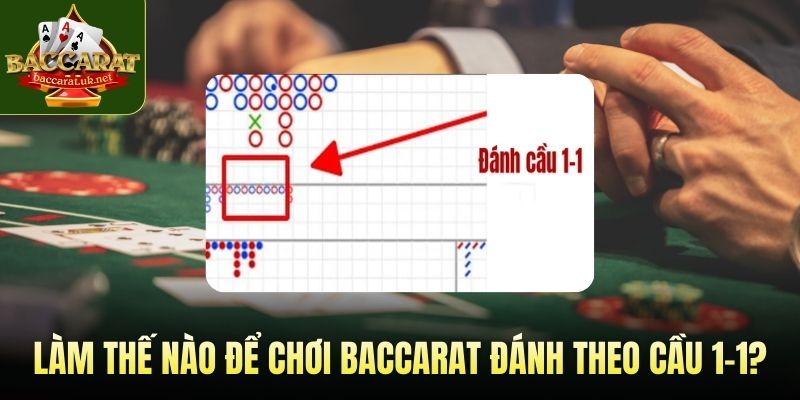 Làm thế nào để chơi baccarat đánh theo cầu 1-1?