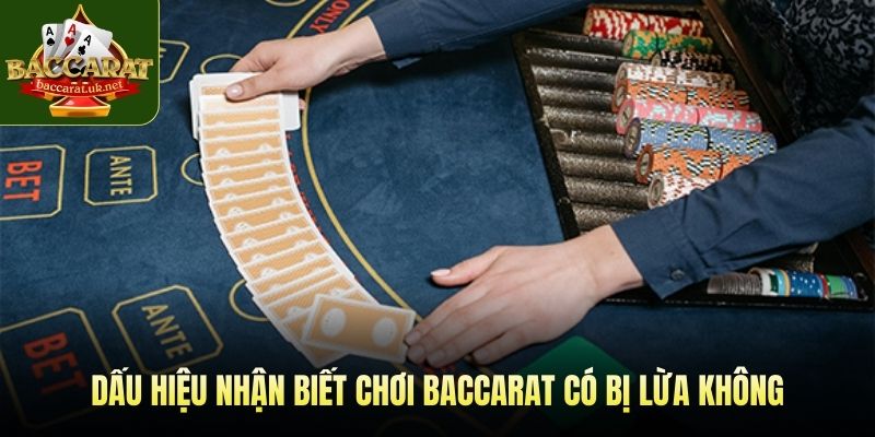 Dấu hiệu nhận biết chơi baccarat có bị lừa không