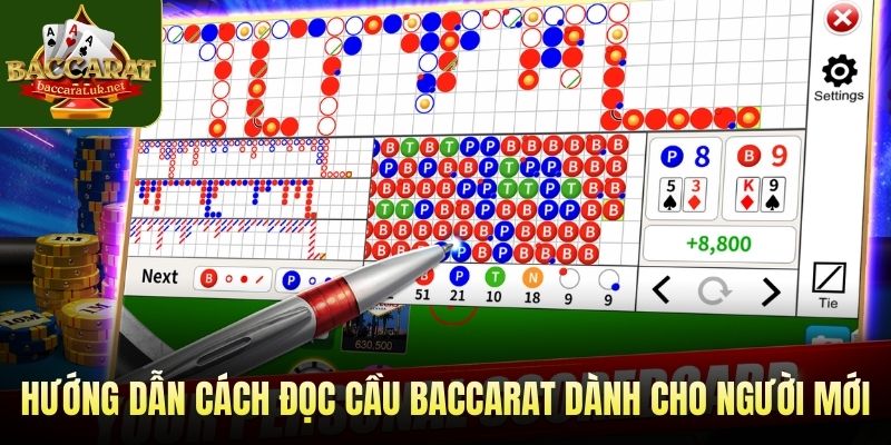 Hướng dẫn cách đọc cầu baccarat dành cho người mới