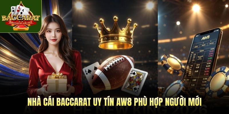 Nhà cái baccarat uy tín AW8 phù hợp người mới
