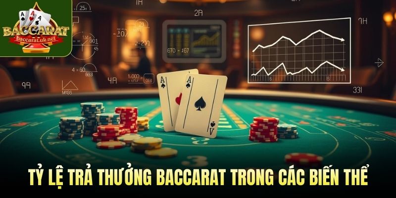 Tỷ lệ trả thưởng baccarat trong các biến thể